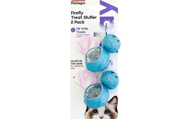 Petstages Firefly Treat Stuffer Glow-in-the-dark Cat Toy - Fireflies For Cat Treats
