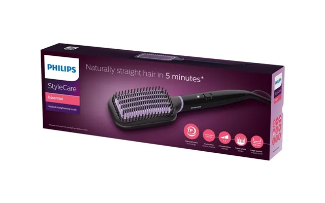 Philips Stylecare Essential Heated Straightening Brush Bhh88000