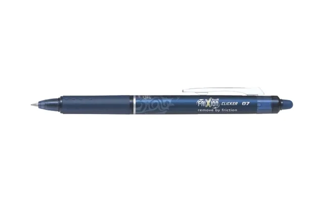 Pilot Frixion Clicker Blåsort Medium 0,7 Mm - 12 Stk.