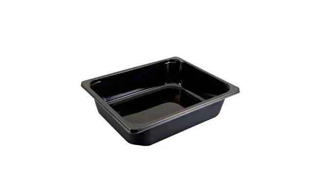 Plastbakke 1 2 Gastro Sort 2325-1b C-pet 5100ml 80stk Kar
