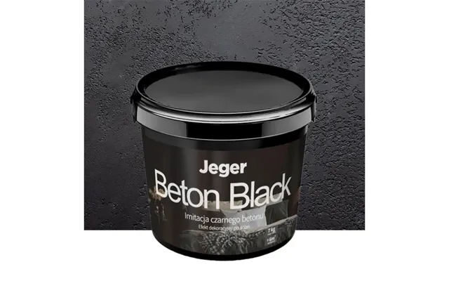 Plaster Decor Jeger Beton Black 7kg