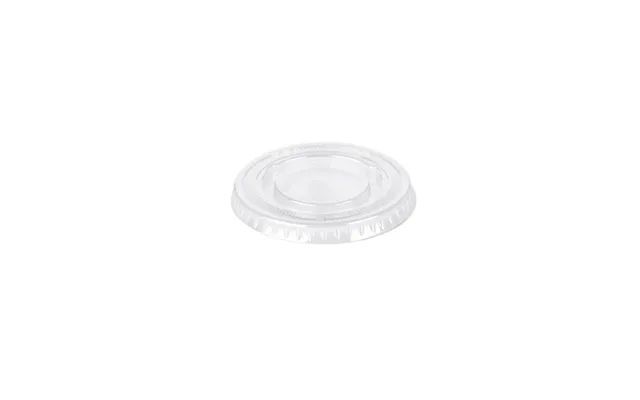 Plastlåg Ø62 Mm Apet Klar Til Dressingbæger 60 Ml,100 Stk Ps - 100 Stk