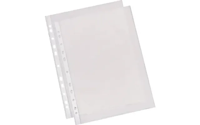 Plastlommer A4 Esselte 55my, Pp, Glasklar - 100 Stk.