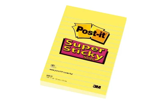 Post-it Super Sticky 660-s - Noter