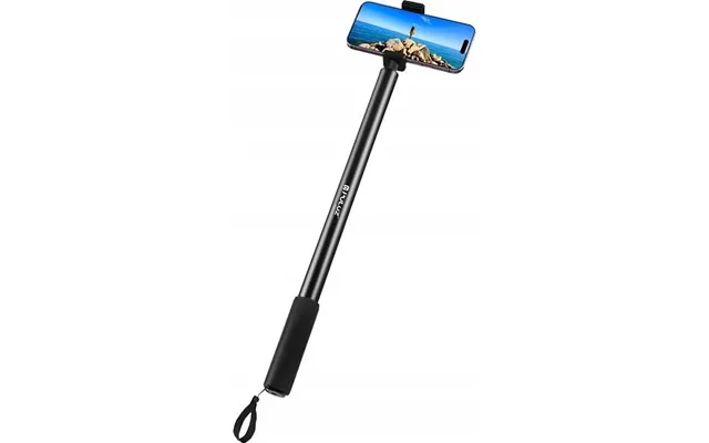 Puluz Metal-selfiestang 2 M Til Insta360 One Rs X2 X3 X4 Sort