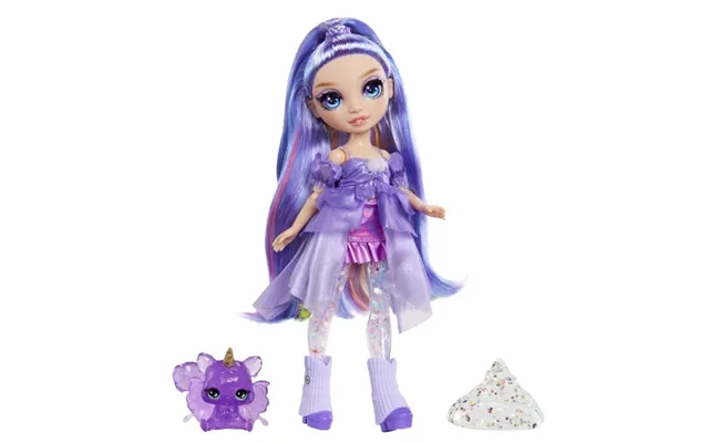Rainbow High Rainbow Shimmers With Slime Fashion Doll - Violet Purple