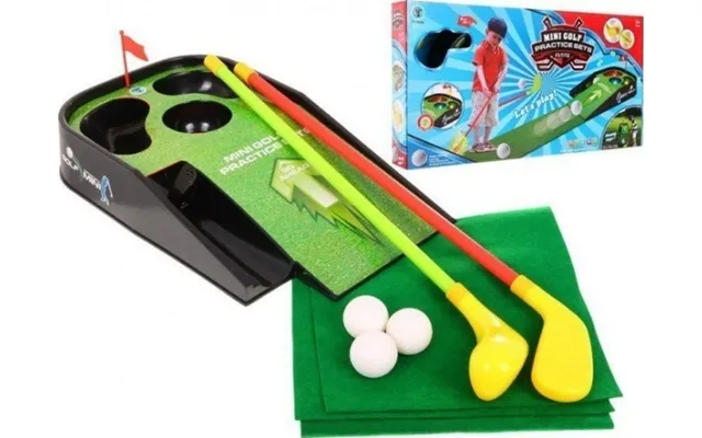 Ramiz Mini Golf - Sæt Med Golf-effekter Og Lys Mini Golf Til Børn