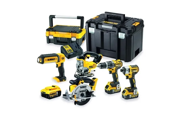 Ranki Rinkinys Dewalt Dcd796 Dcf887 Dcs331 Dcs391 Dcl050 18 V 3x5,0 Ah Akum