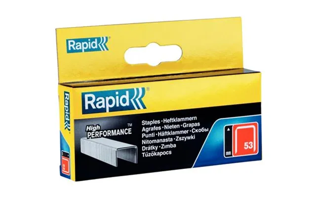 Rapid Hæfteklammer N53 14mm 2500stk - Mr-11860425