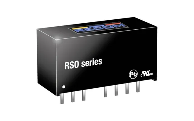 Recom Rso-2405s H3 Dc Dc-omformer - Print 200 Ma 1 W Antal Udgange 1 X