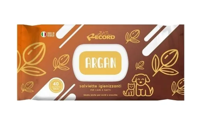 Record Italy Record Wipes New Argan Xl 40stk Antibacterial