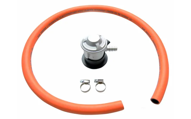 Regulator & Slange 1,1m Dk No Fi Incl. Spændebånd