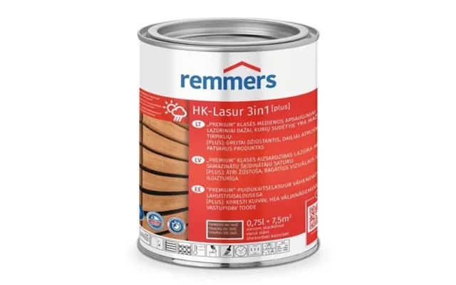 Remmers Impregnants Hk-lasur 3in1 Teak Rc-545 0.75l
