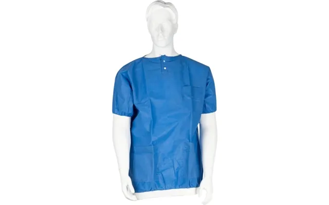 Renrumsdragt Bluse, Abena Softcomfort, 3xl, 42 Gsm, Blå, Sms, Usteril, Ekstra Blød - 50 Stk