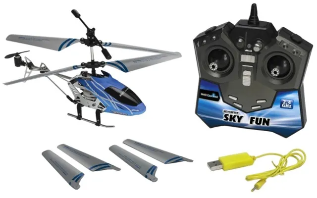 Revell Control Sky Fun Rc Model Helicopter For Beginners
