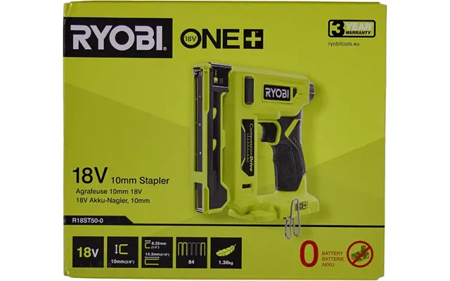 Ryobi R18st50-0 Hæfteklammepistol 18v