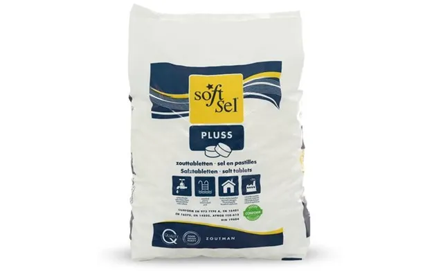 Salt Til Blødgøringsanlæg - 25 Kg I Pose