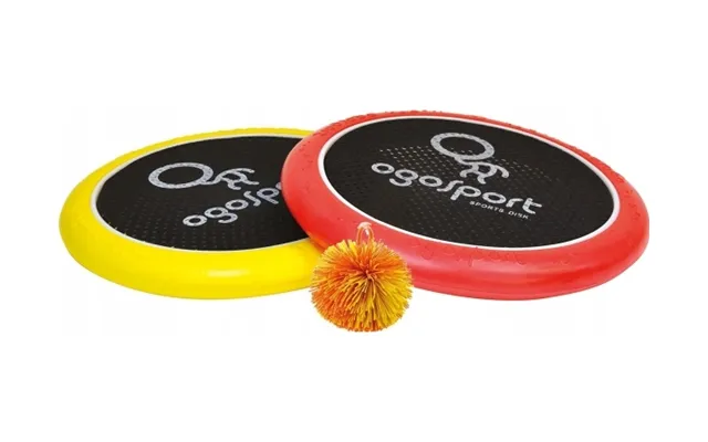 Schildkröt Ogosport Boldspilsæt, Farve Gul Rød Bestående Af 2 Ogo-skiver Diameter 290 Mm , Med - 1 Stk 970117