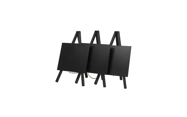Securit 3x Mini Tavlestafeli - Sort