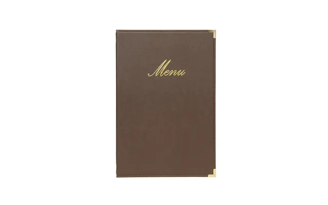 Securit A4 Classic Menuomslag I Brun