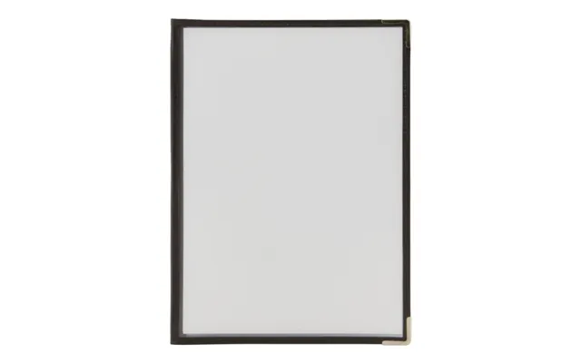 Securit A4 Crystal Triple Menuholder