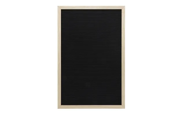 Securit Bogstavtavle Til Væg Teakramme 40x60 Cm
