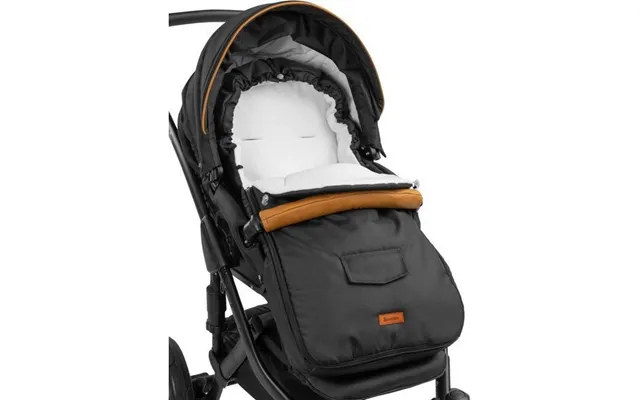 Sensillo Legetøjskurv Pose Til Barnevogn - Polar Black, 95x40 Cm Sillo-803