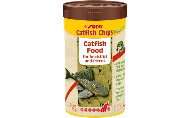 Sera Catfish Chips Nature - Akvariefisk
