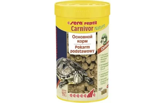 Sera Reptil Professional Carnivor Nature 100 Ml - Foder Til Kødædende Krybdyr