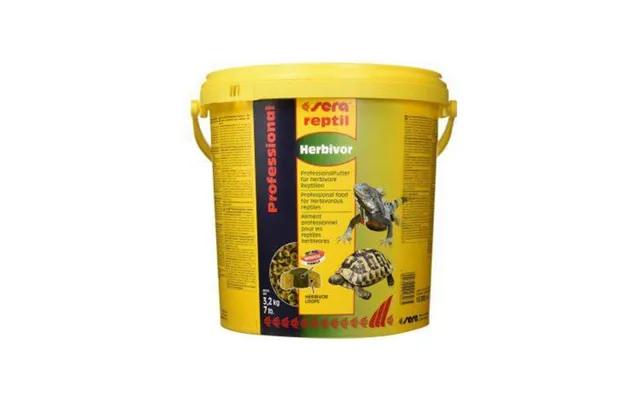 Sera Reptil Professional Herbivor Nature Foder - Granulat 10 L