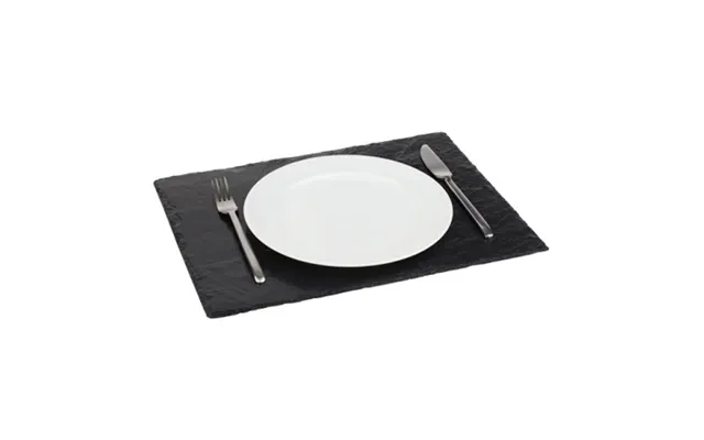 Serveringsplade 45x30 Cm Naturskifer,stk