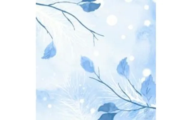 Serviet Dunisoft Airlaid 40x40cm Frosted Winter,60 Stk Pk
