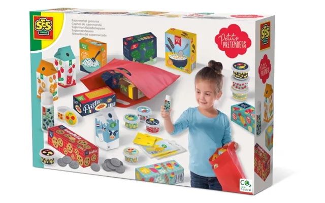 Ses Creative Petits Pretenders Supermarket Groceries - Shopping