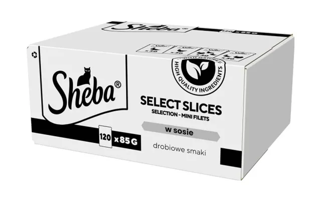 Sheba Select Slices Drób 120x85g
