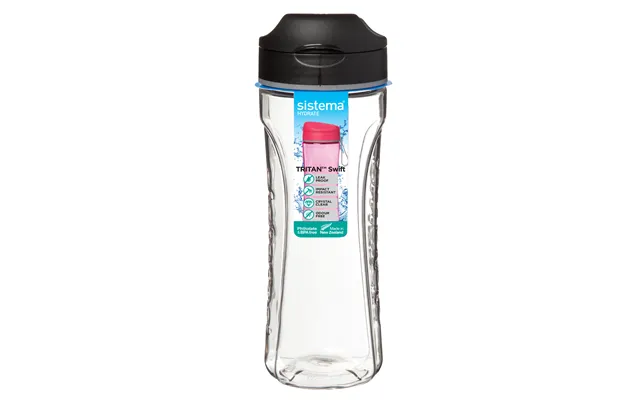Sistema Tritan Swift Drikkeflaske 600 Ml Sort