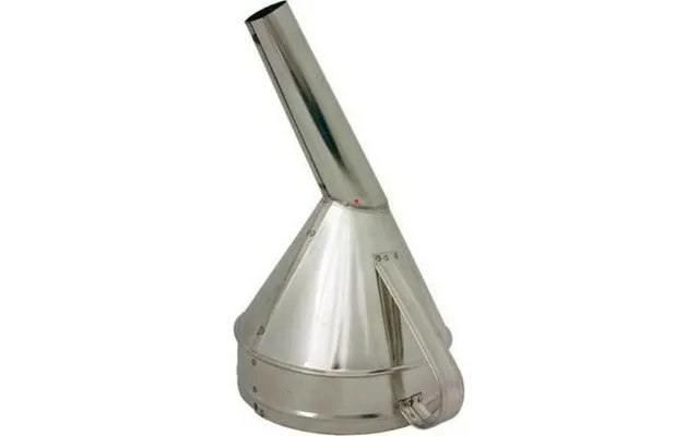 Skrå Metaltræg Diameter 17,5 Cm - Galvaniseret