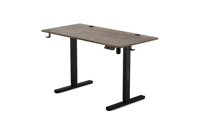 Skrivebord Nojo Elektrisk 120x60 Cm Sort Stel Med Eg