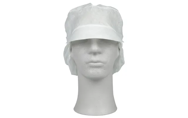 Snood Cap, Abena Classic, L, Hvid, Pp, Usteril - 100 Stk.