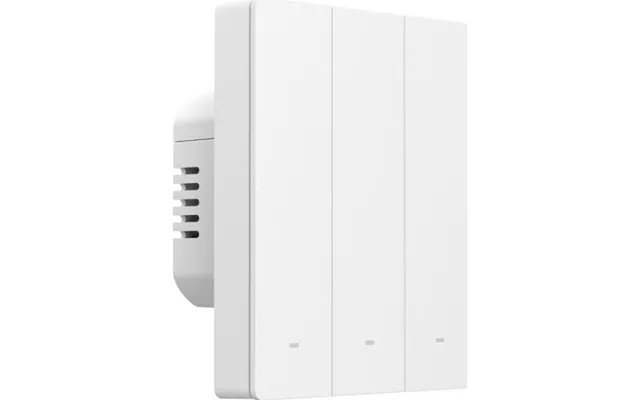 Sonoff Smart Vægkontakt M5-3c-80w Matter 3-kanals - Til Ramme