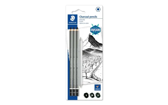 Staedtler Mars Lumograph Charcoal - Sort