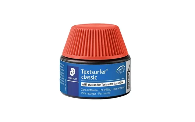 Staedtler Textsurfer Classic Refill Station 488 64 - Rød