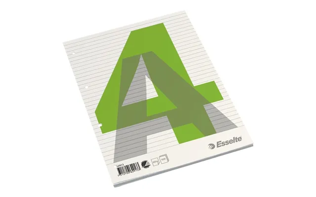 Standardblok Esselte A4, 100 Ark, Linieret - 50 Stk.