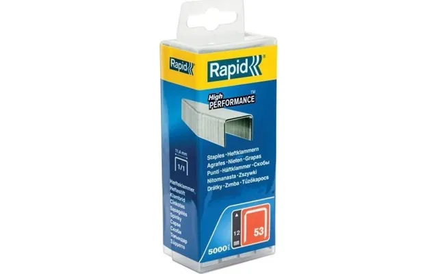 Staples Rapid Pl.box 53 12 5000 Stk.
