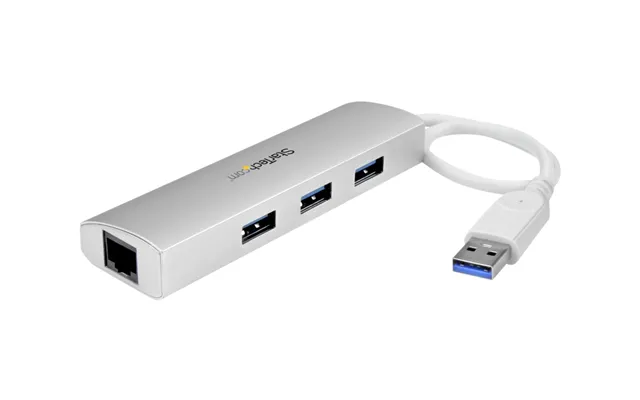 Startech 3-port Usb 3.0 Hub With Gigabit Ethernet - Up To 5gbps