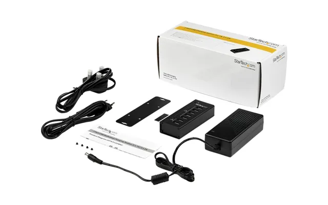 Startech 7 Port Usb Charging Station With 5x 1a Ports And 2x 2a Ports - Opladningsstrip Ac-strømadapter