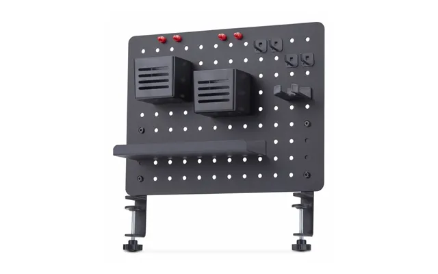 Startech Clamp-on Pegboard With Accessories, 16.5 X 12.5in 42 X 32cm , Steel Pegboard, Desktop Storage Organizer, Desk M