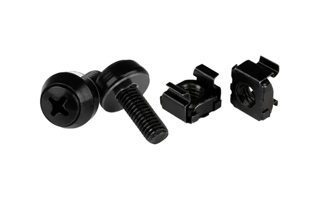 Startech M6 Cage Nuts And Screws - 50 Pack