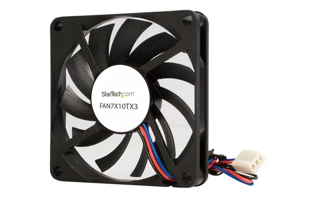 Startech Replacement 70mm Tx3 Dual Ball Bearing Cpu Cooler Fan - 3 Pin Case Fan
