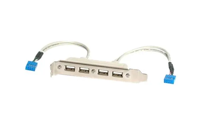 Startech.com 4 Port Usb A Female Slot Plate Adapter - Usb Panel
