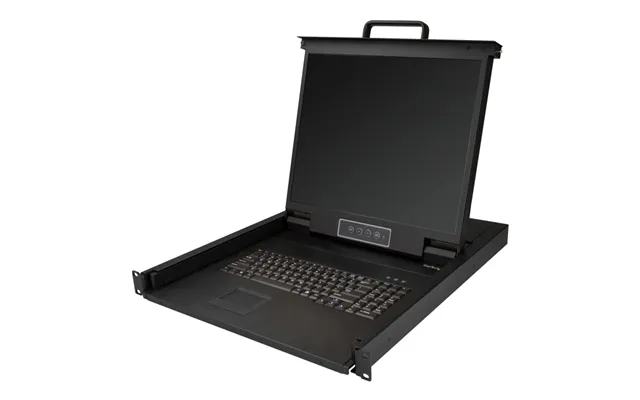 Startech.com Rackmount Kvm Console, Single Port Vga Kvm With 19 Lcd Monitor For Server Rack, Fully Featured Universal 1u